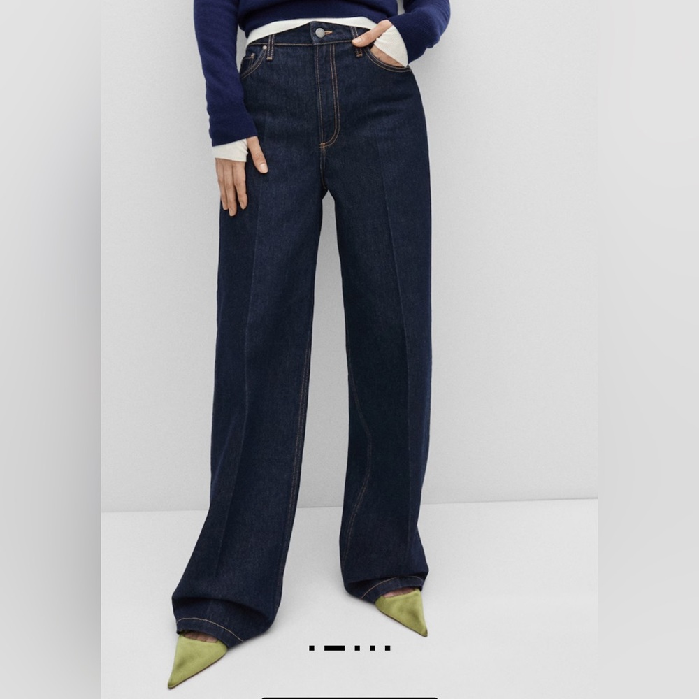 Mango Wide Leg Jeans